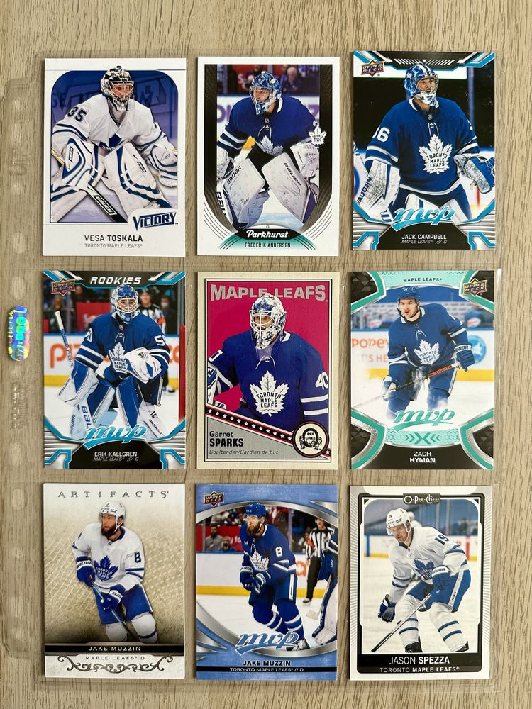 29 kart NHL Upper Deck Parkhurst Toronto Maple Leafs