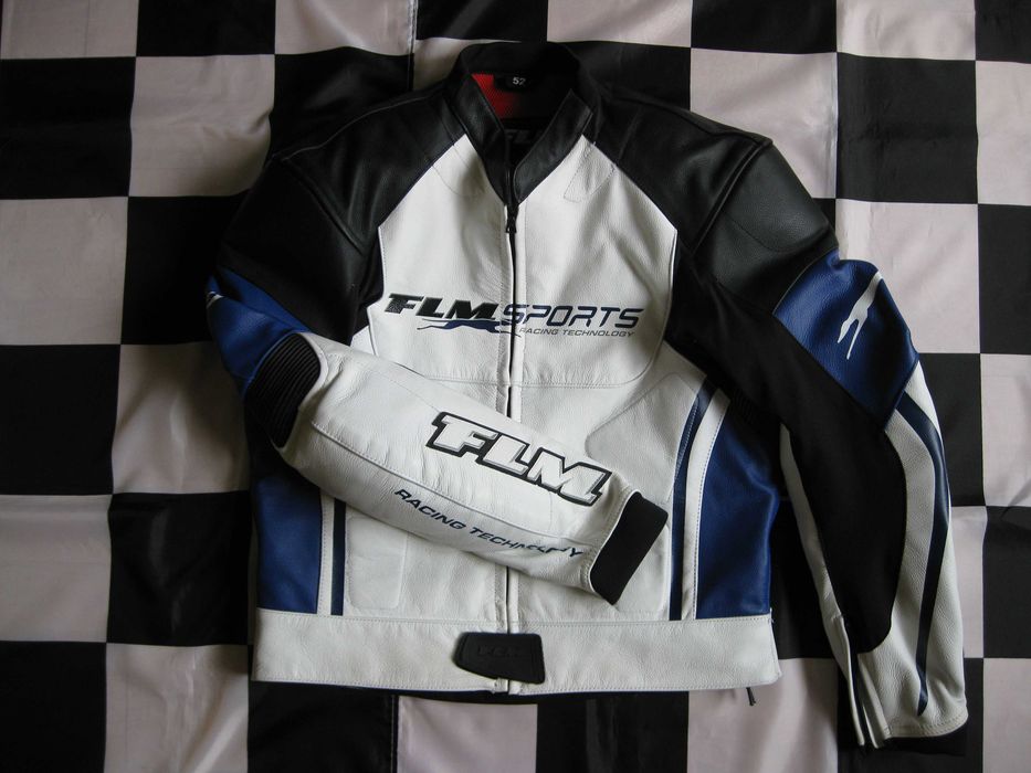 Kurtka motocyklowa skórzana FLM SPORTS COMBINATION 1.0 rozm.52(50)