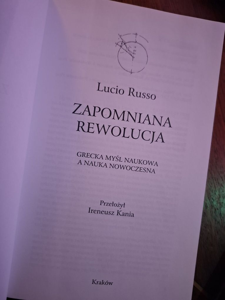 Lucio Russo Zapomniana rewolucja 2005 Universitas Kraków