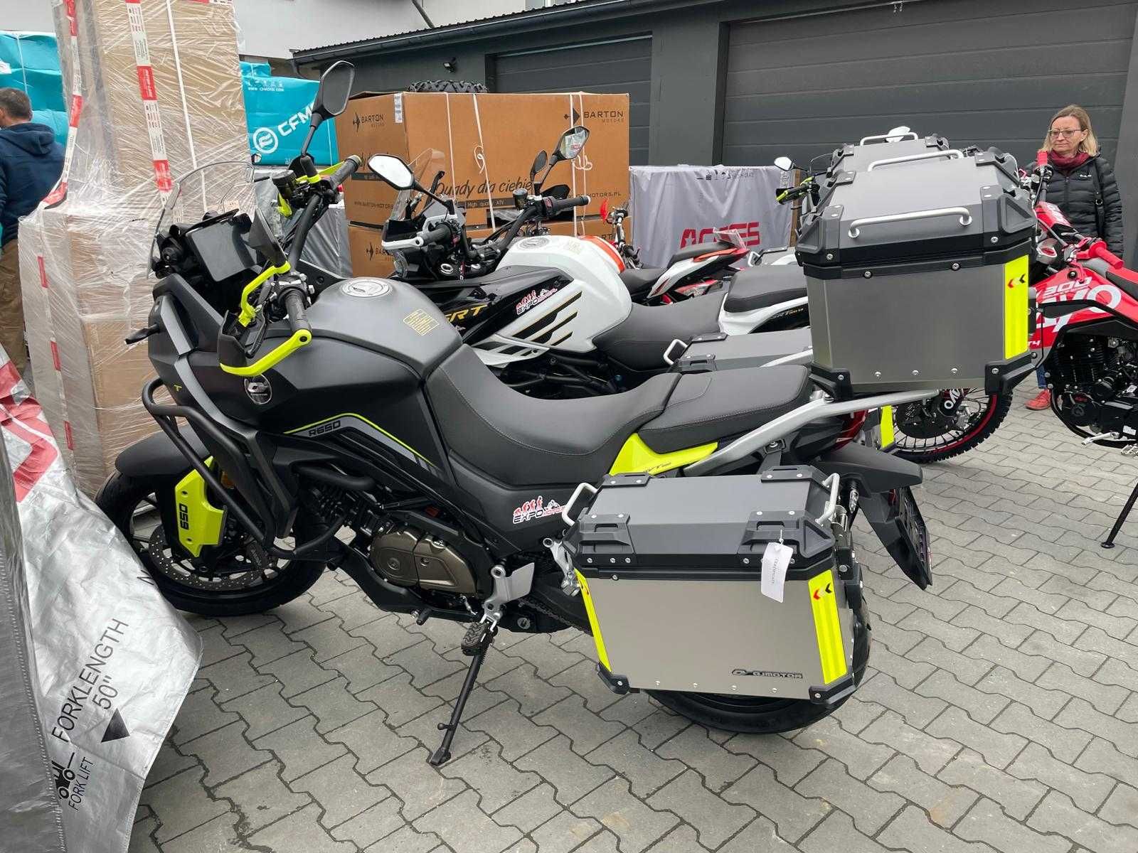 DEMO Qjmotor SVT650X*kufry*RATY*2025r*Vat23%TranscałaPolska