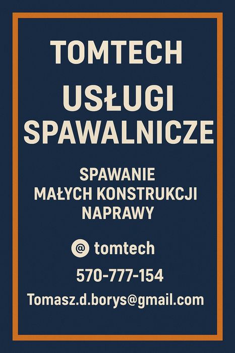 USŁUGI Spawalnicze  – SOLIDNIE I W Dobrej Cenie !
Szukasz doświadczon