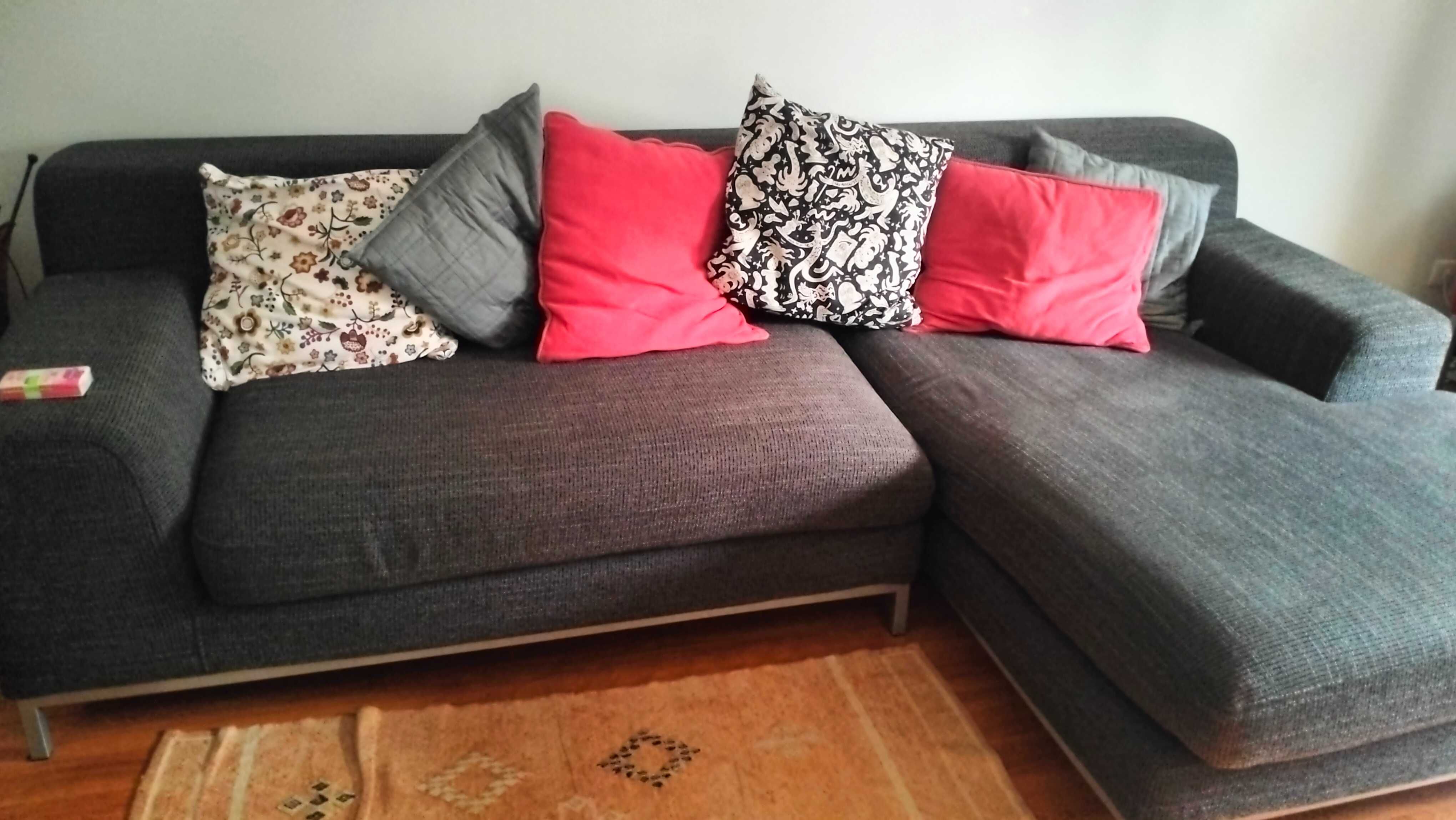 Sofá Cinzento IKEA KRAMFORS Ótimo estado
