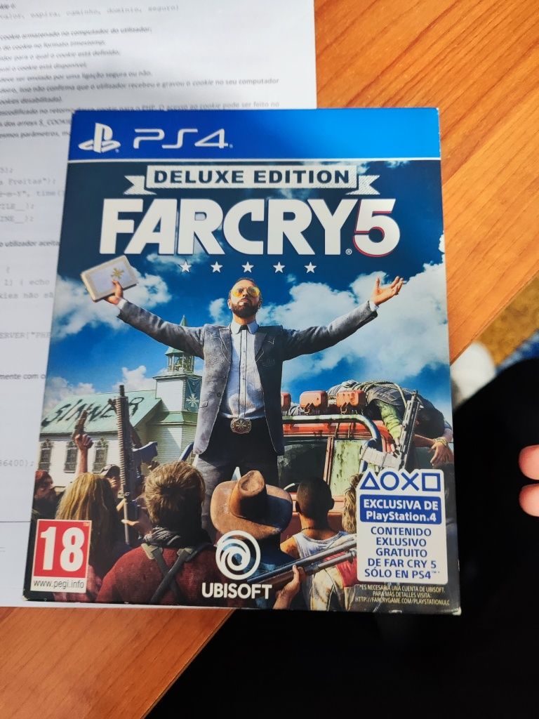 FarCry 5deluxe edition  ps4