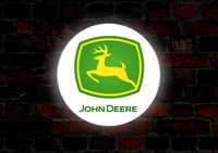 Podświetlana reklama JOHN DEERE, Logo świecące na ściane, PRODUCENT