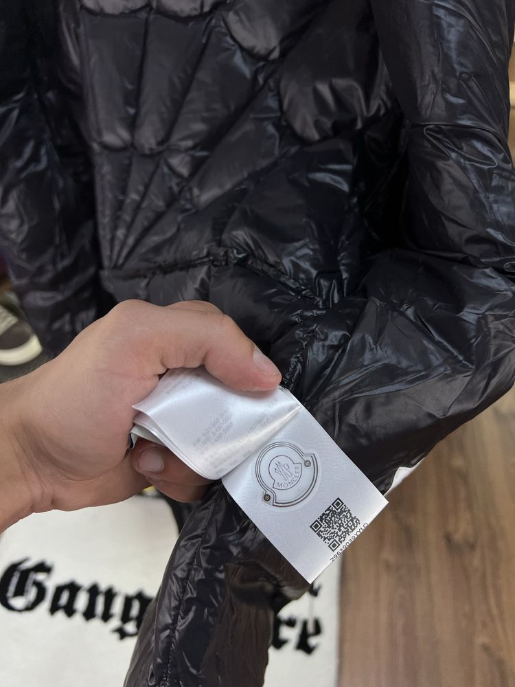 Пуховик Moncler x Spider Violier Black