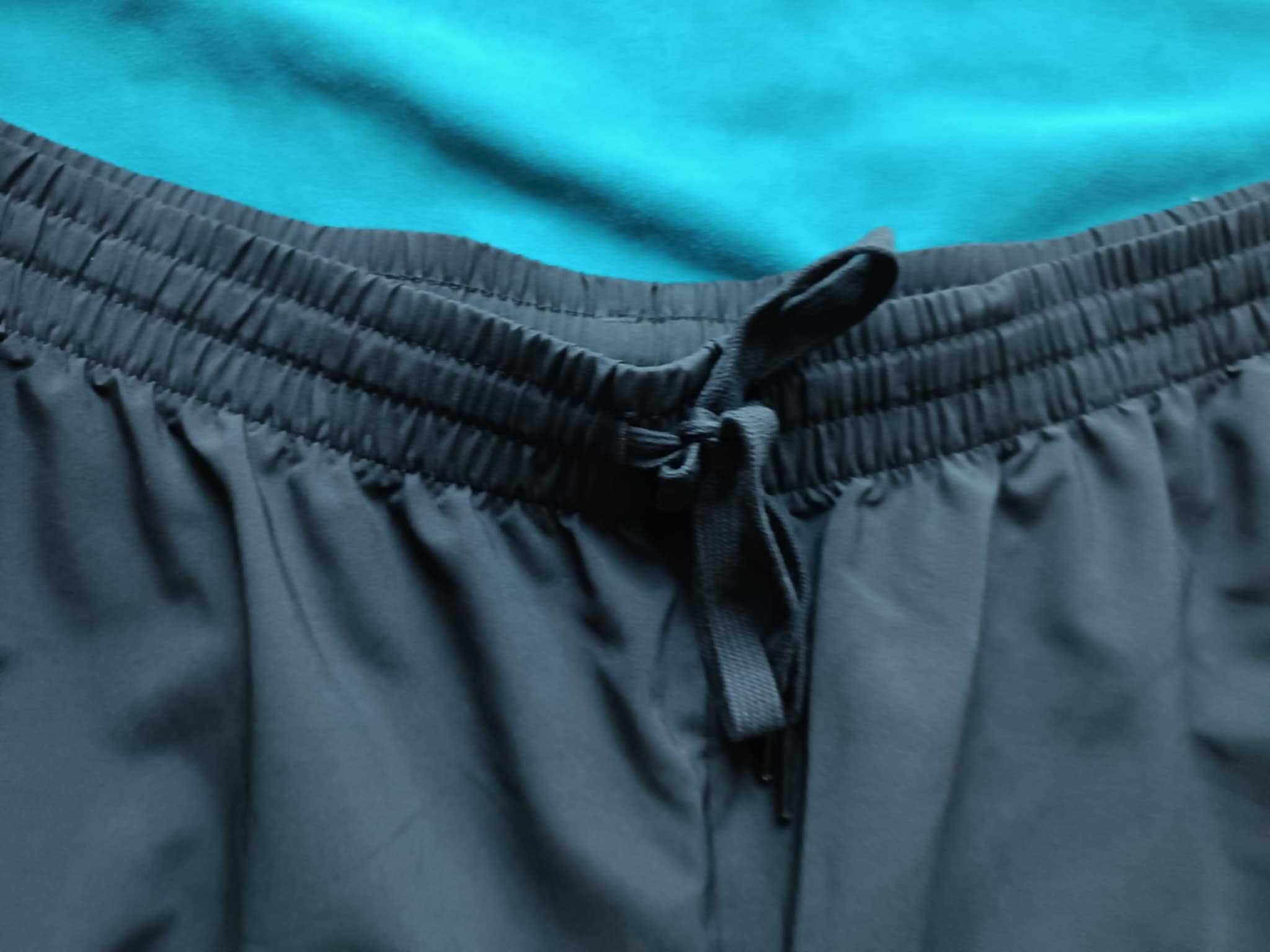 Szorty spodenki męskie czarne logowane nowe z metkami- 3XL/4XL- Adidas