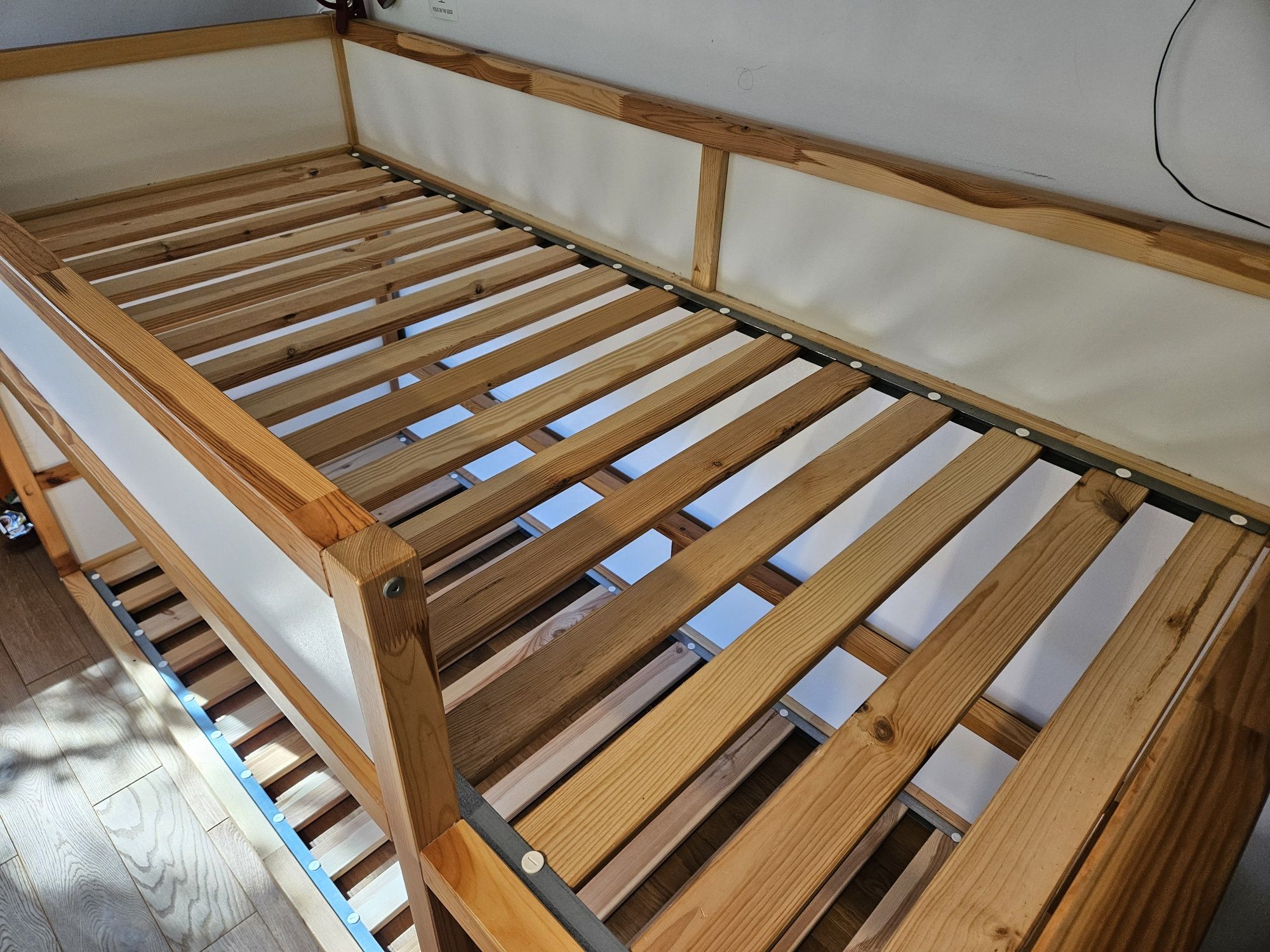 Ulepszone Łóżko piętrowe niskie 116 cm Ikea pod skos