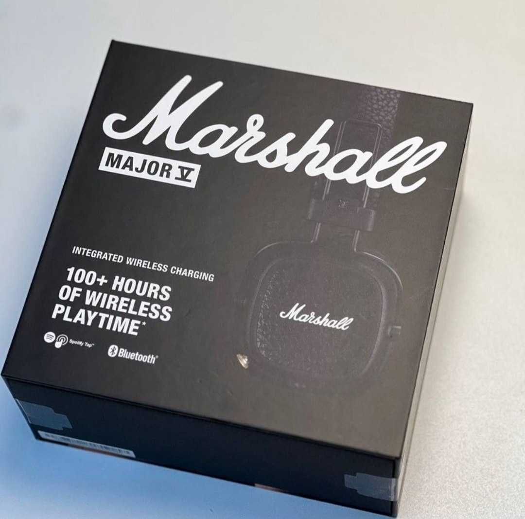 Знижка‼️ Навушники бездротові Marshall Major V Black 5 Чорні Маршалл