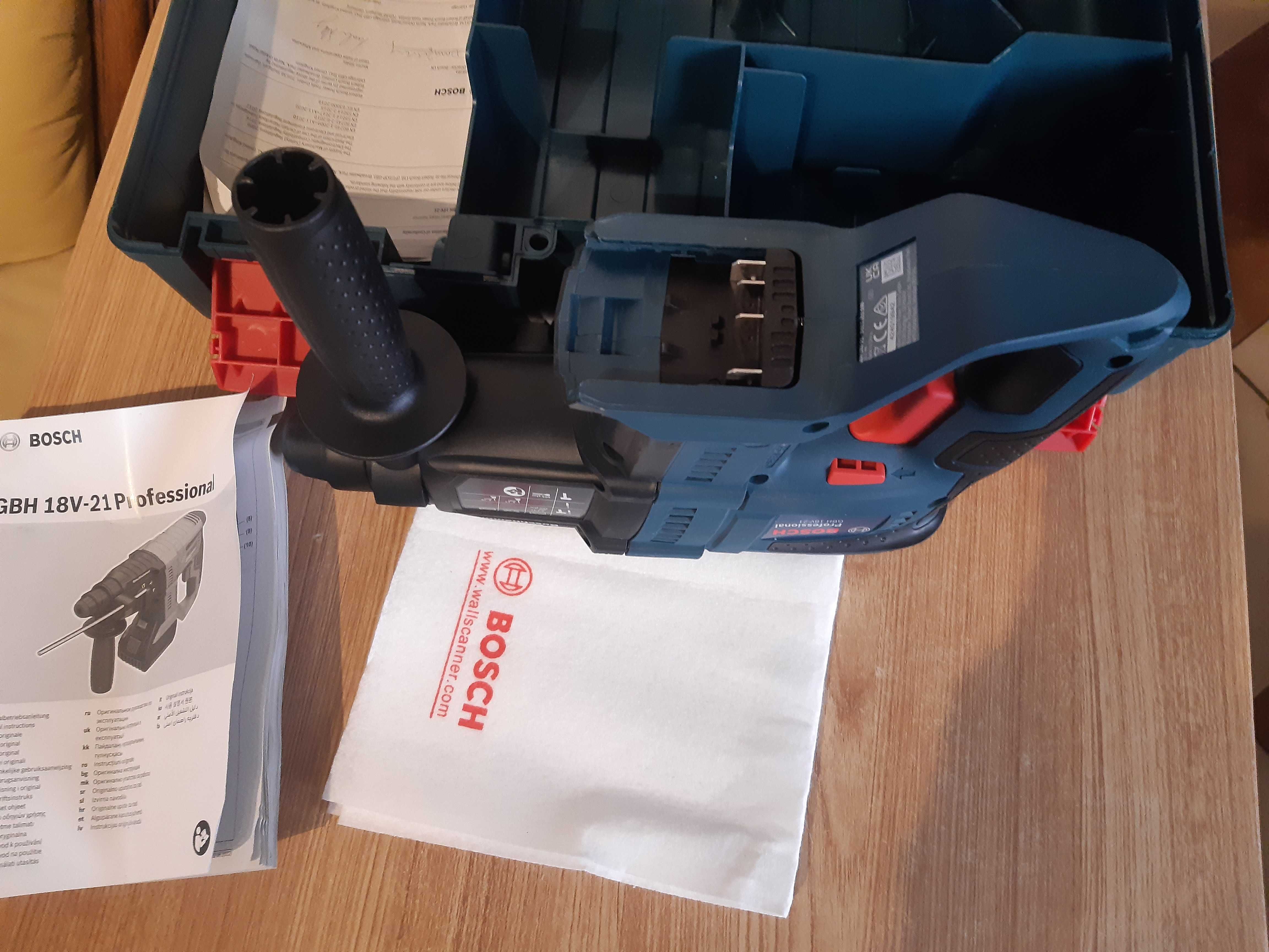Młot młotowiertarka Bosch GBH 18V-21