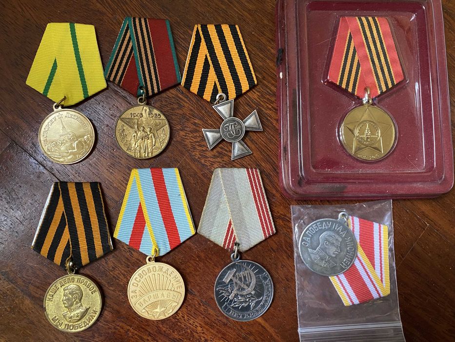 Medale radzieckie różne