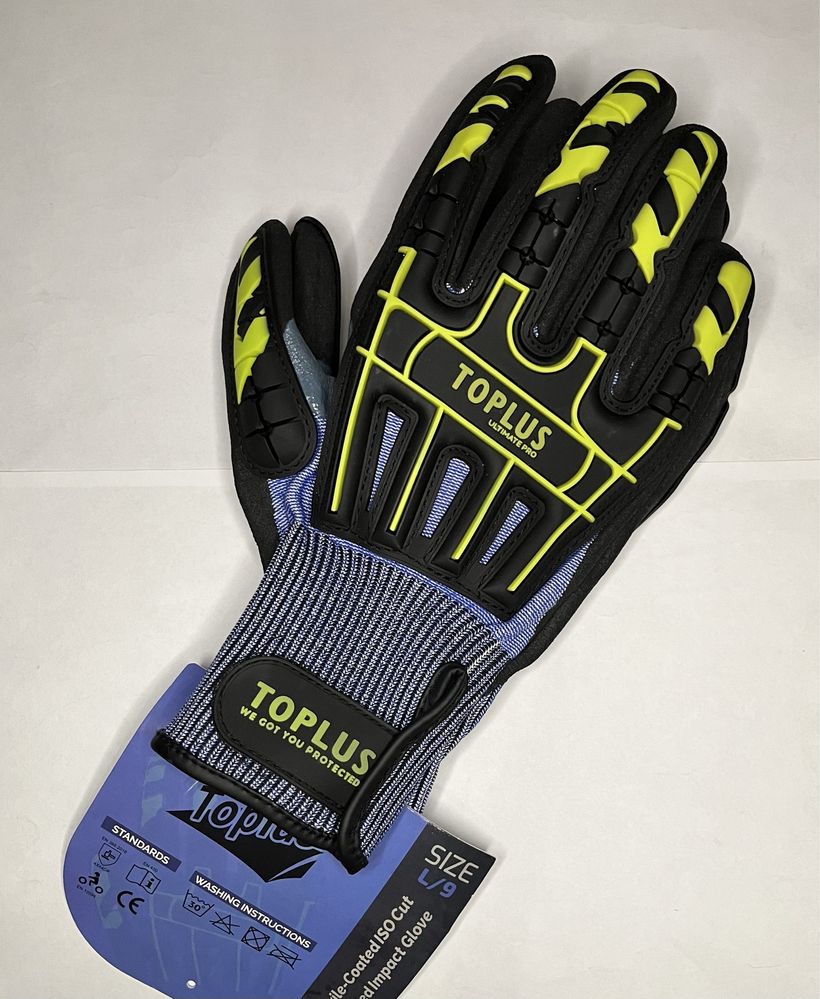 Тактичні рукавиці Toplus Lightweight iso cut D impact glove