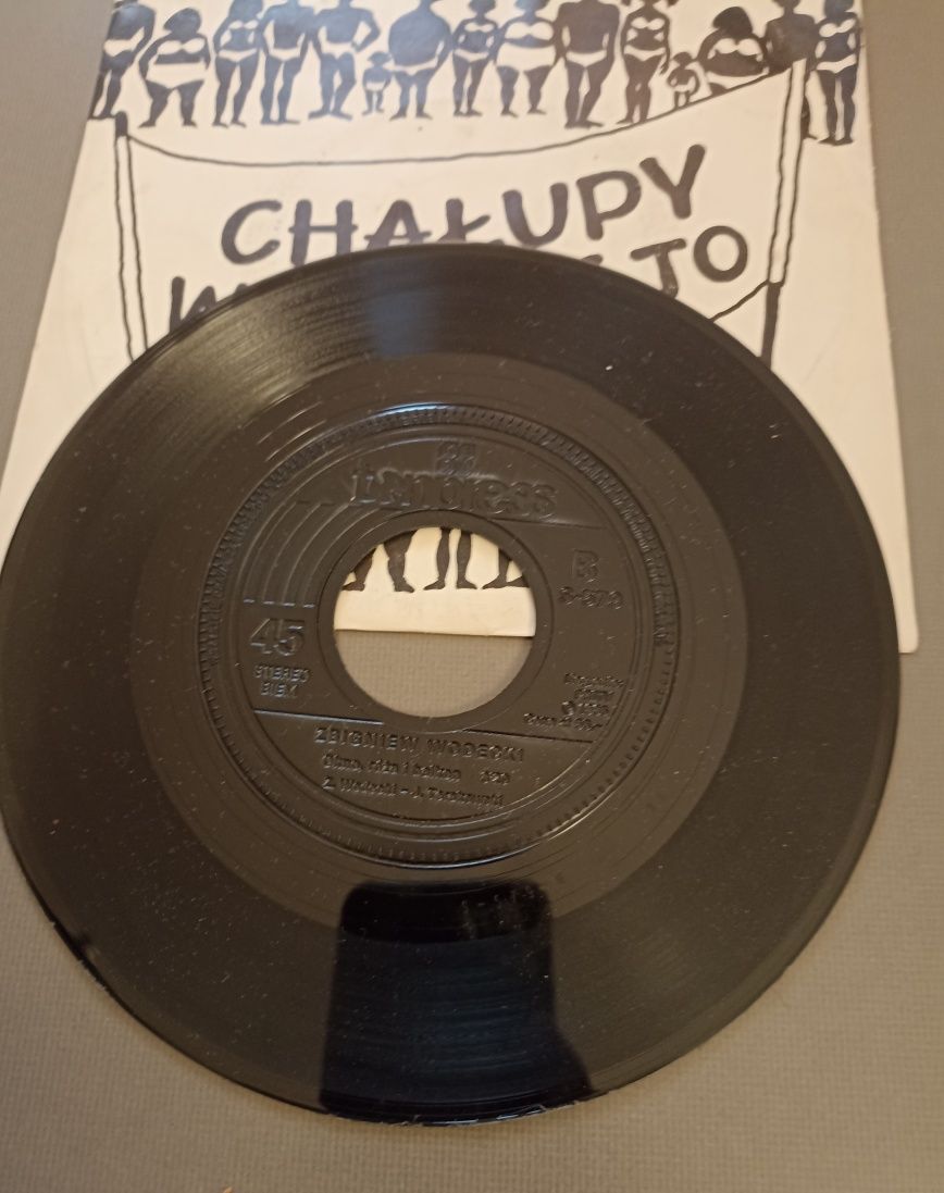 Płyta winylowa singiel Zbigniew Wodecki Chałupy wolcome to