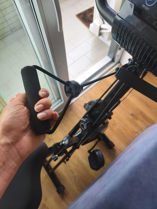 Bicicleta Magnética BIGZZIA Dobrável X-Bike 3 Em 1 Ajustável