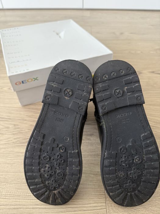 Piękne botki dziewczęce Geox Respira r. 36, stan idealny