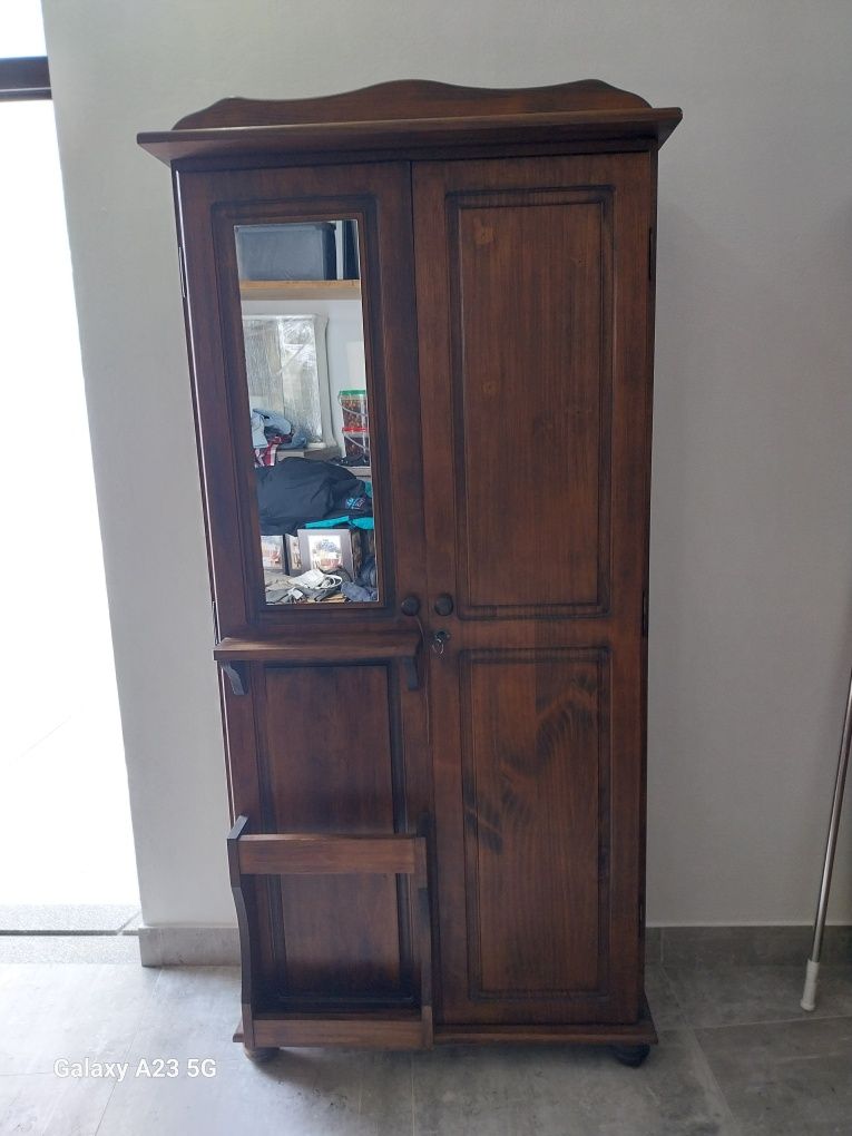 Móvel de entrada em pinho maciço