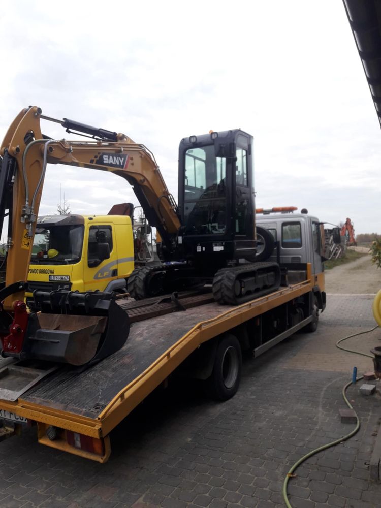 Iveco Euro Cargo, laweta cieżarowa, pomoc drogowa