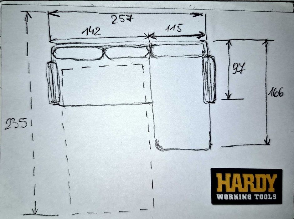 Kanapa narożnik skóra z funkcją spania