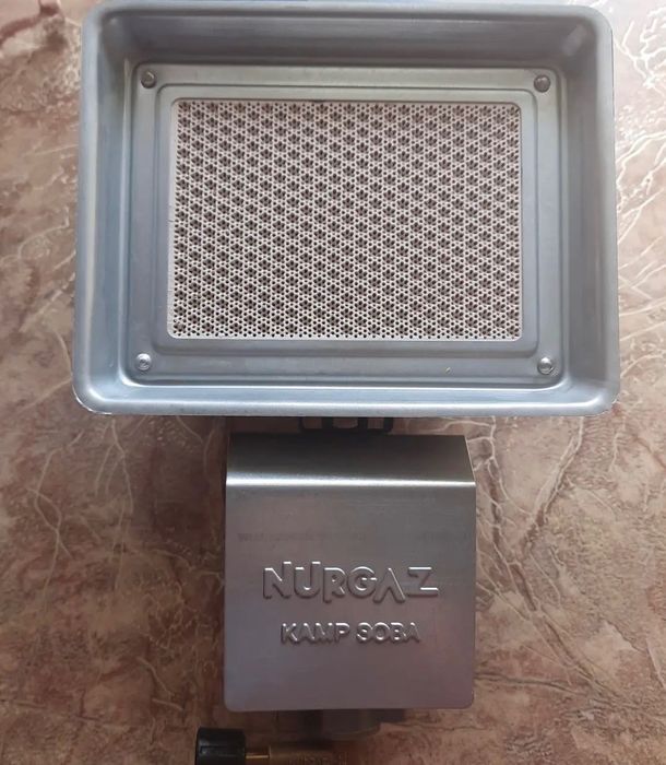 Газовый инфракрасный  обогреватель Nurgaz 309 с редуктором новый