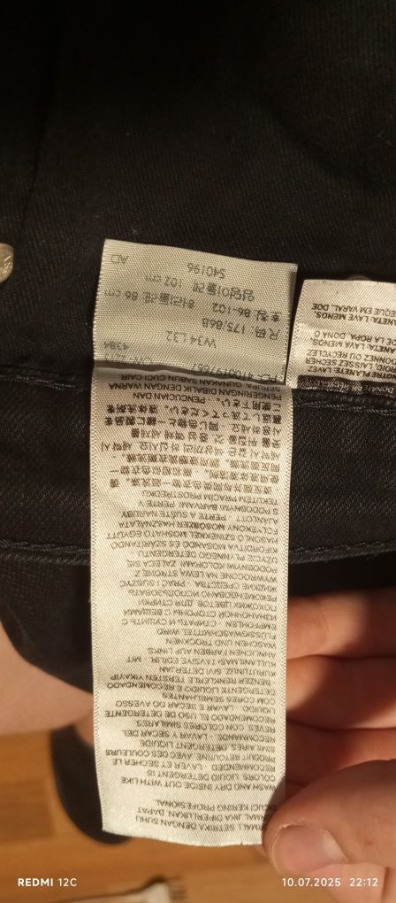 Джинси Levi's W34 L32