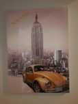 Quadros vintage, imagem anos 60