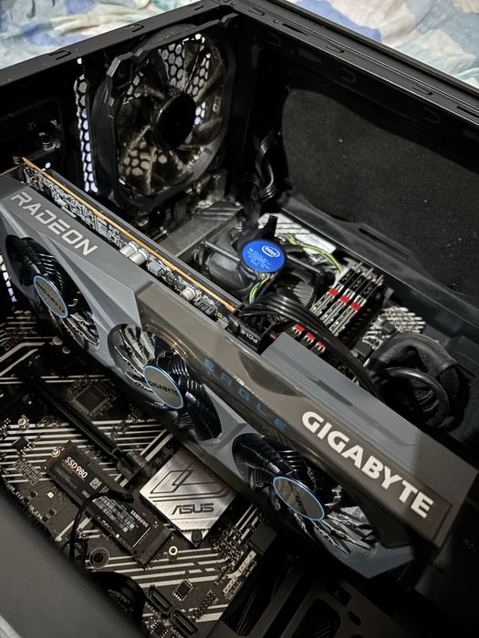 KOMPUTER DO GIER RX 6600 i5-10400F 24GB RAM SSD + HDD Windows 11