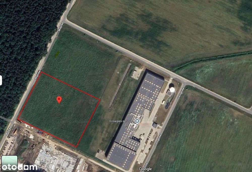 Działka Przemysłowa Inwestycyjna Wys. Zab. 40m Idealna 2,0h- 4,2h