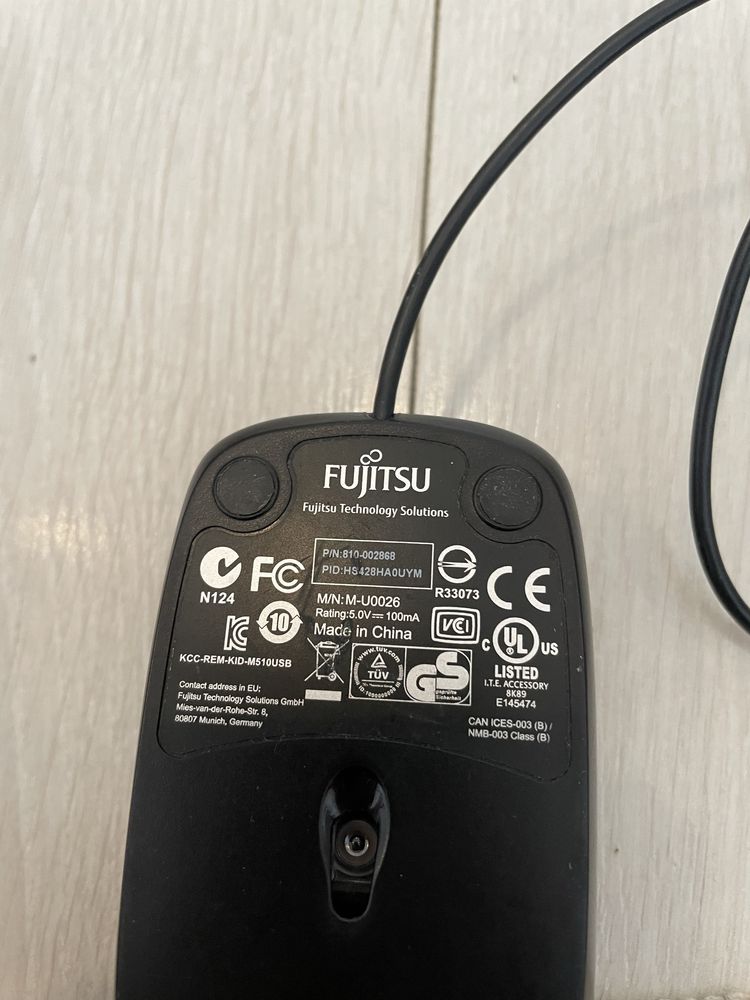 Mysz przewodowa Fujitsu