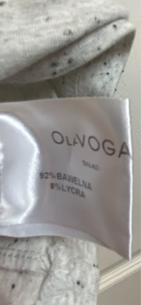 T-shirt szary melanż O’La Voga,, uniwersalny