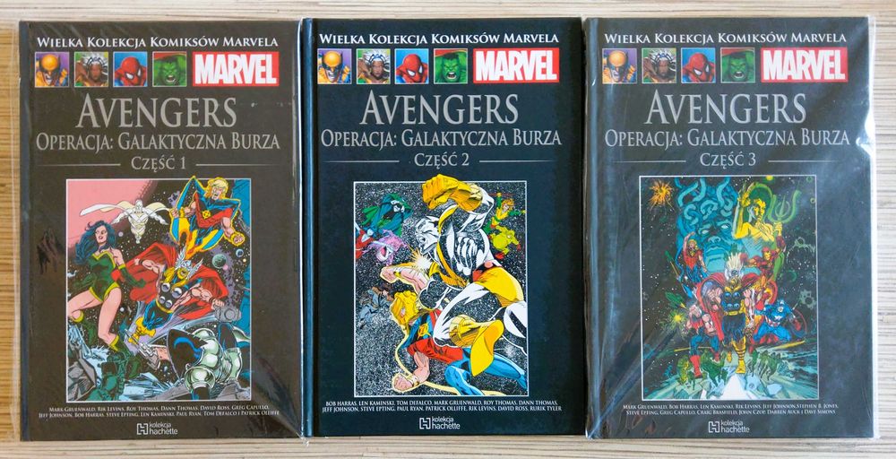 Avengers. Operacja: Galaktyczna Burza 1-3 (WKKM 166, 168, 170)