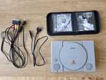 Przerobiona konsola Sony Playstation 1 PS1 PSX Retro Szarak Zmodowana