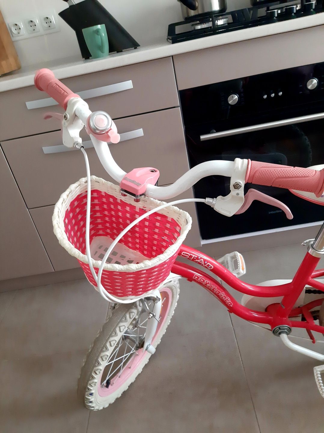 Дитячий велосипед RoyalBaby Star Girl 16" рожевий