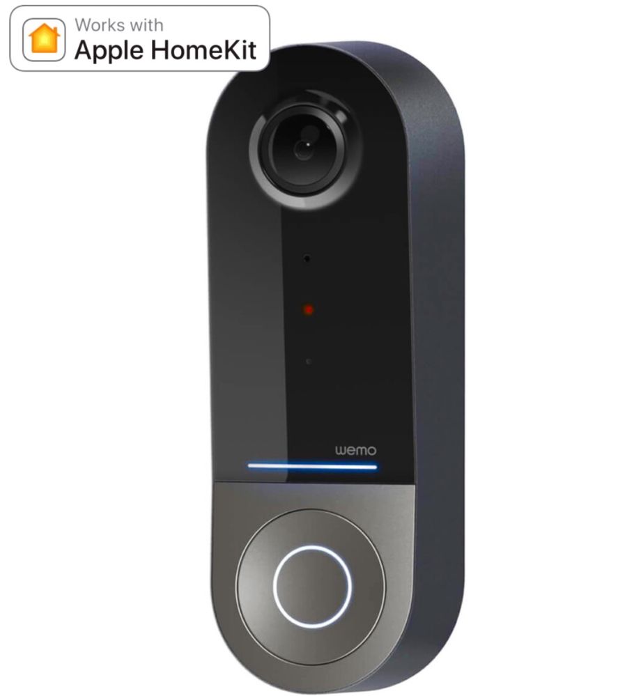 Belkin Wemo Smart Video Doorbell Apple Homekit