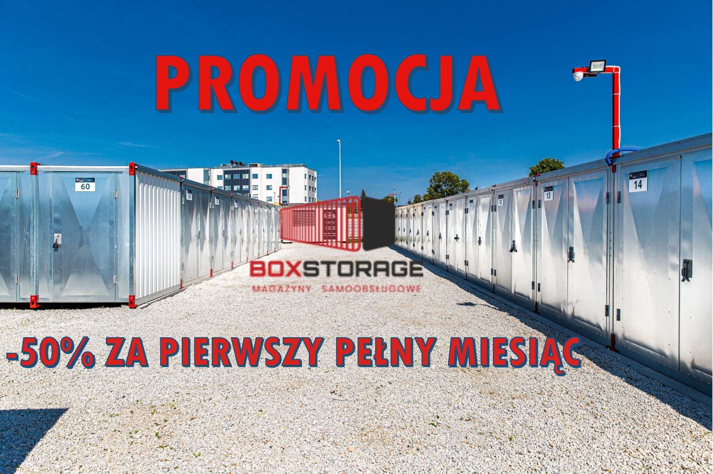 Magazyn samoobsługowy do wynajęcia 9m2 PROMOCJA -50%