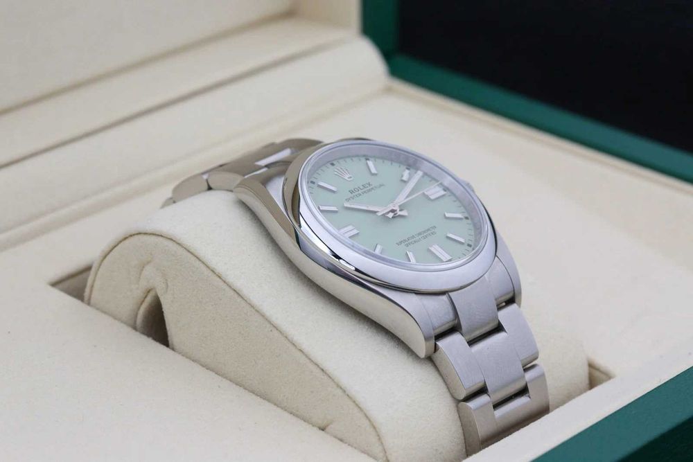 Rolex 124200 Pistachio 34mm Nowy 2025r.