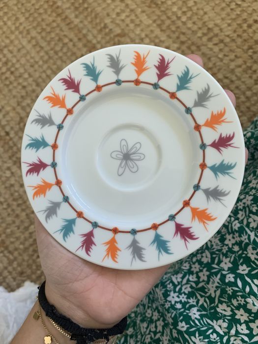 Conjunto chávena de café Vista Alegre