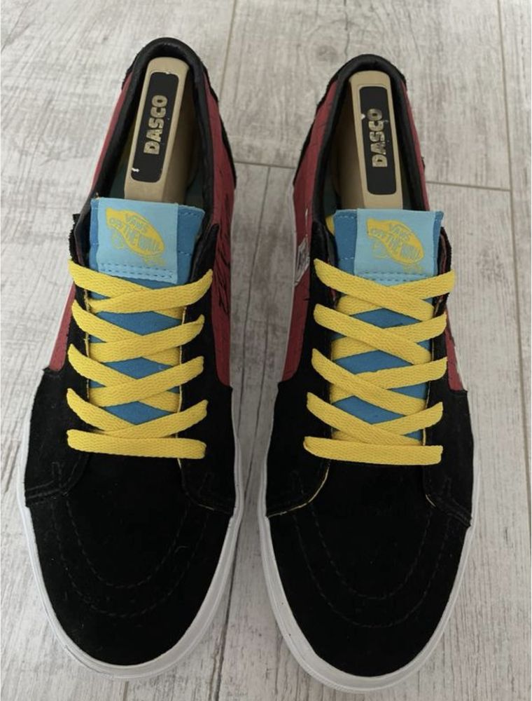 Чоловічі кеди simpsons x vans sk8 low el barto