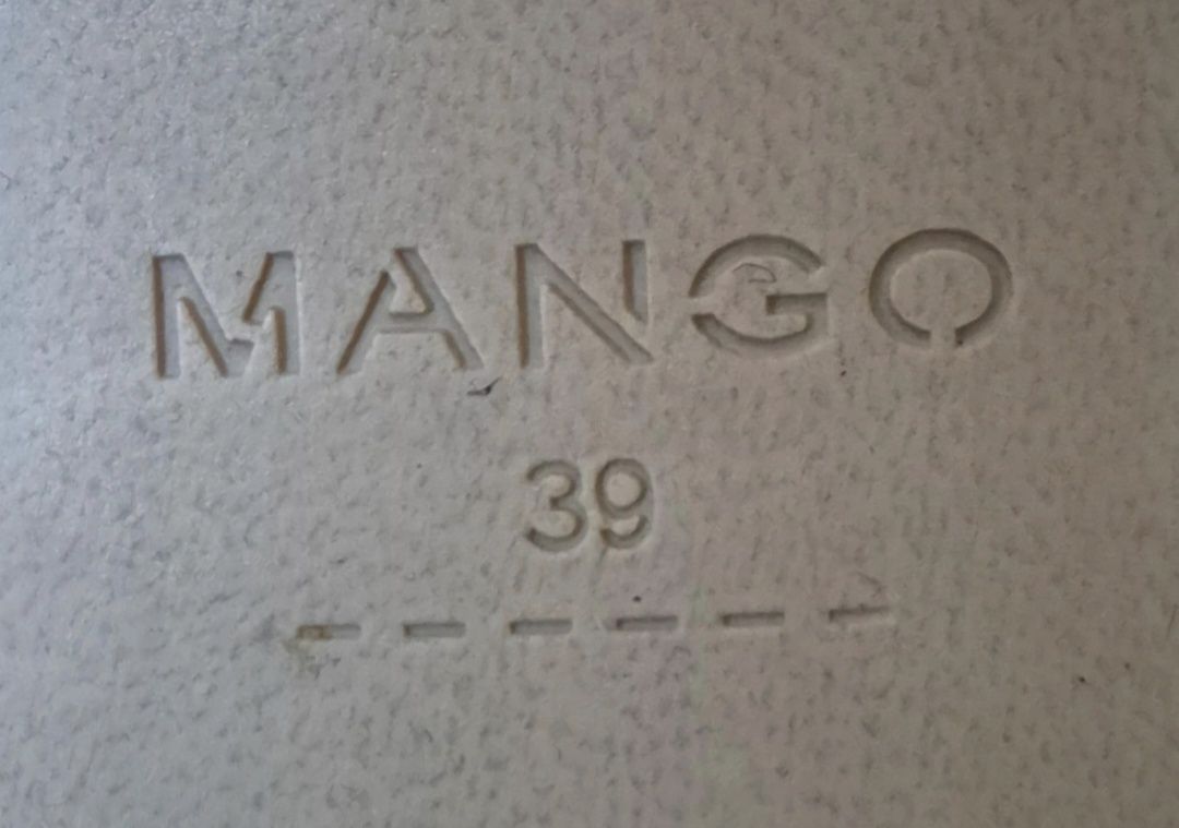 Mules Camurça Mango Tam 39