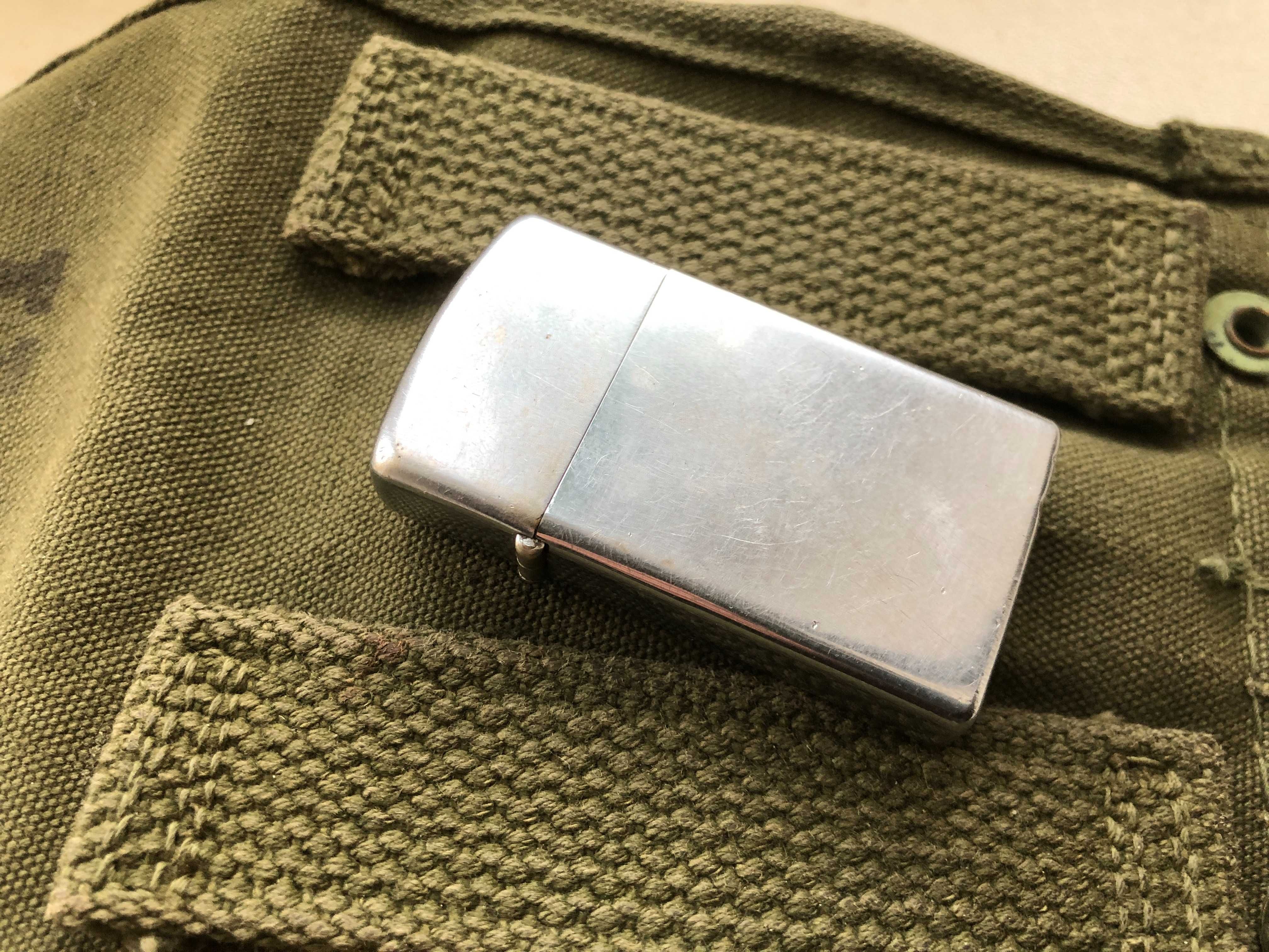 Зажигалка Zippo Slim 1976 года. СANADA Niagara Ontario. Рабочая ЗСУ