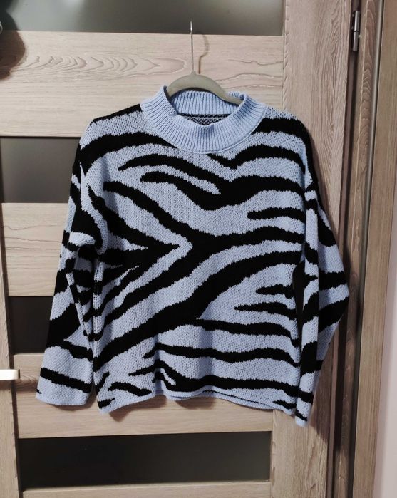 Sweter damski Zebra