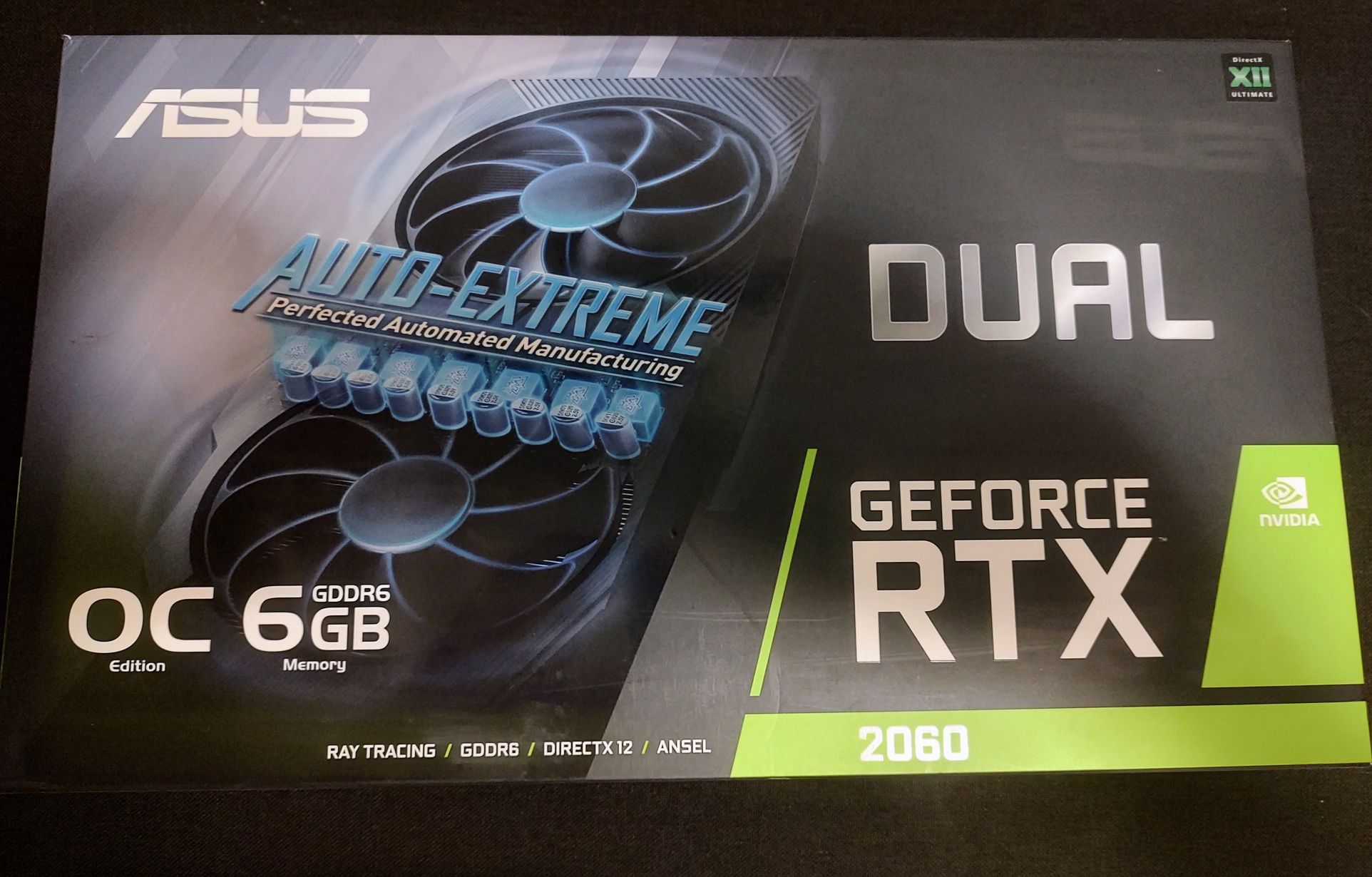 Karta graficzna Asus Dual GeForce RTX 2060 OC Evo 6GB Gwarancja Szczec