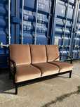 Piękna Kanapa Sofa Brązowa Koralowa