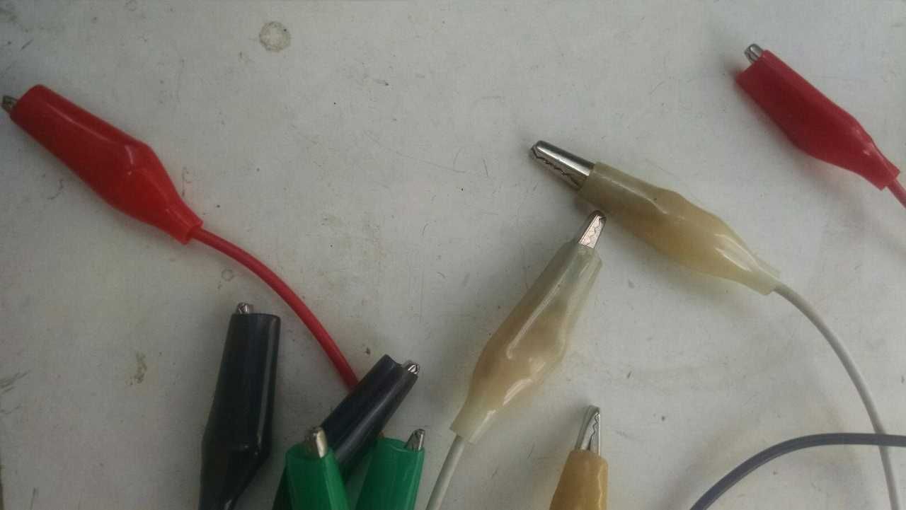 З'єднувальні дроти із затискачем "крокодил" комплект 7 шт або від 3 шт
