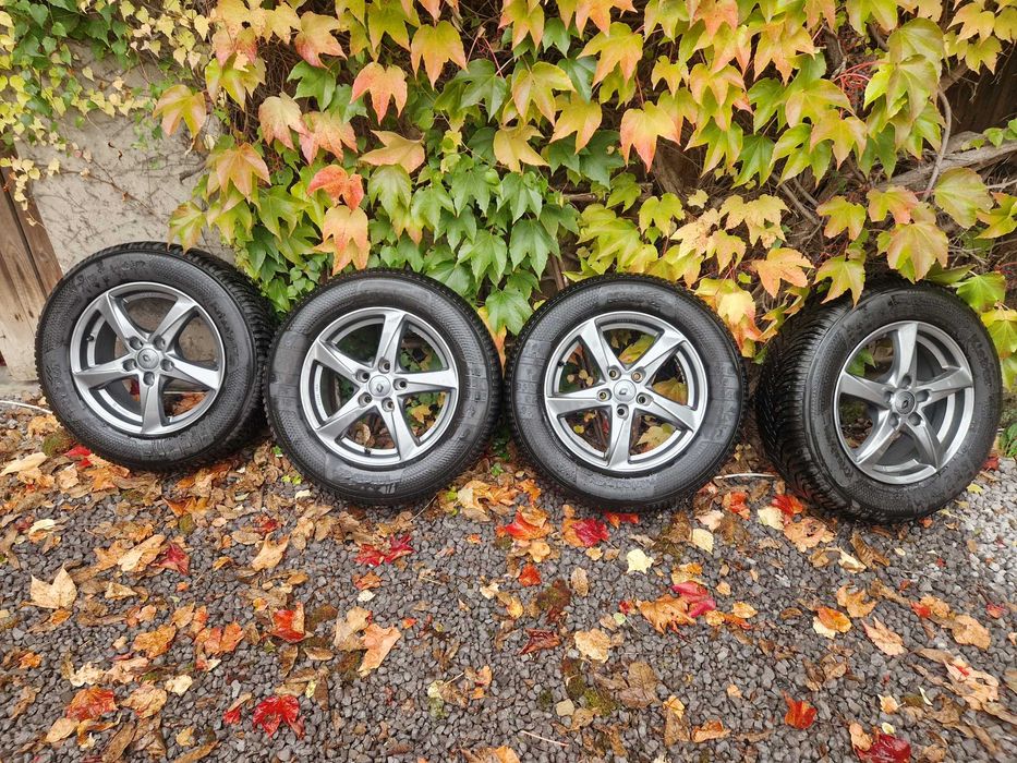 Alufelgi Renault 16" + opona zimowa 215/65/16 Kleber