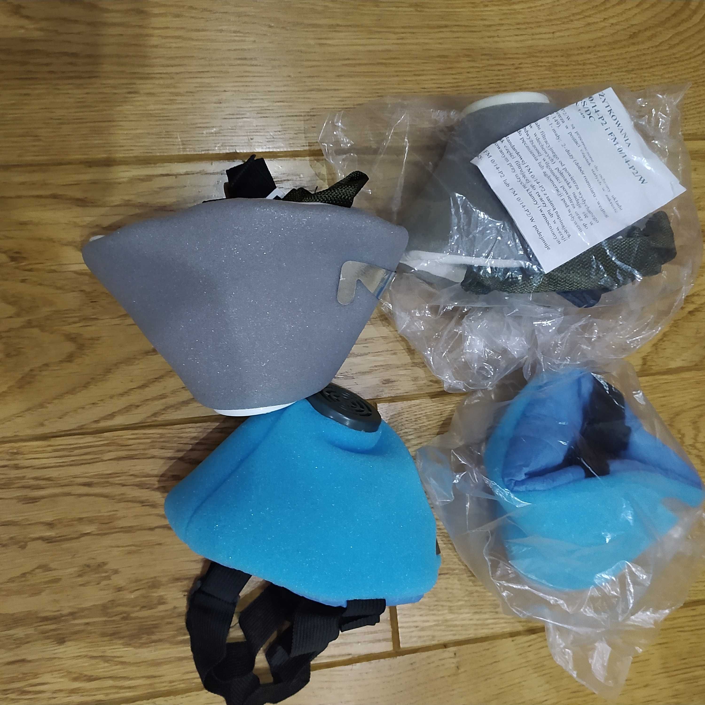Respirator P-2 MASKPOL maska obrona cywilna PRL, czarnobyl