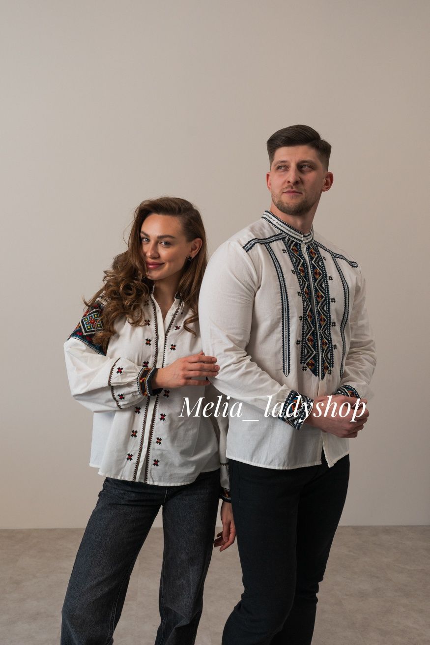 Парні вишиванки, сорочки вишиті