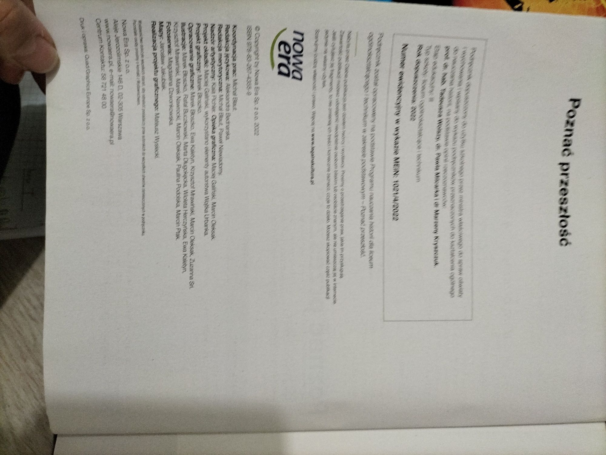 Podręcznik do historii Poznać Przeszłość 4