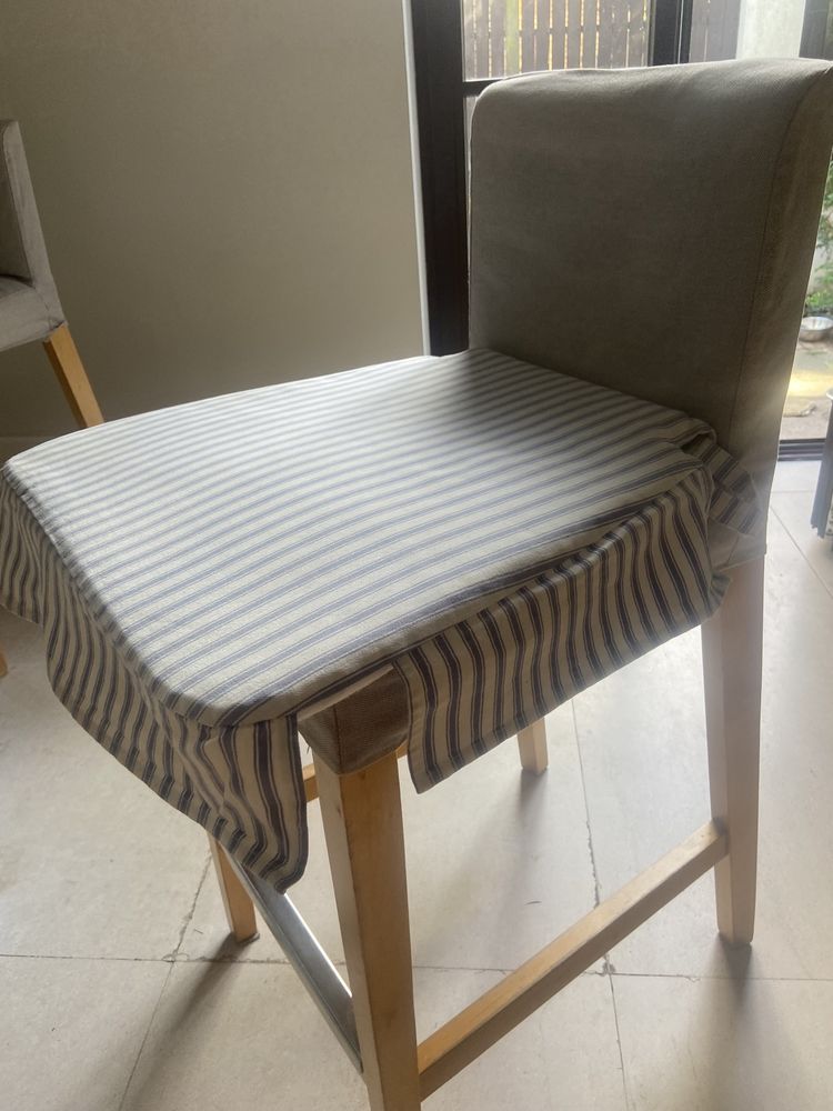 Siedzisko na krzesło ingolf paski Ikea 6 sztuk dostępne