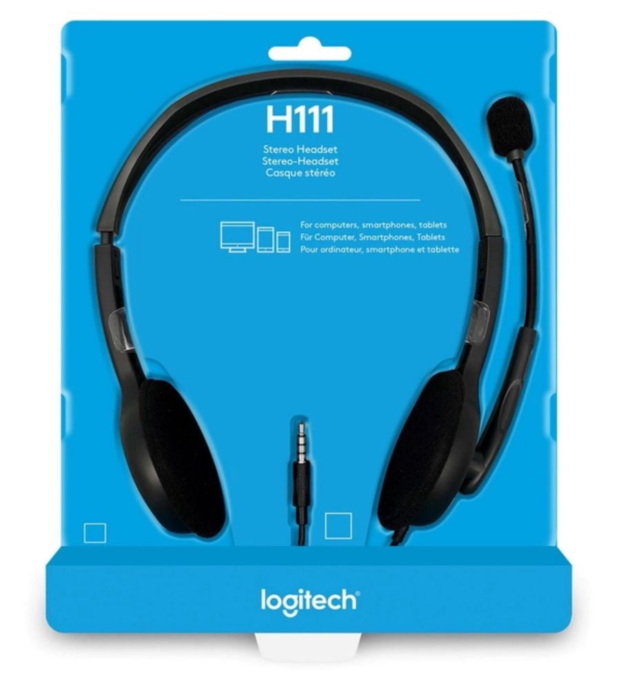 Наушники Logitech H111 нові