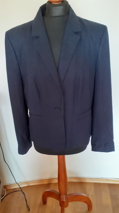 Marynarka żakiet lniany 44