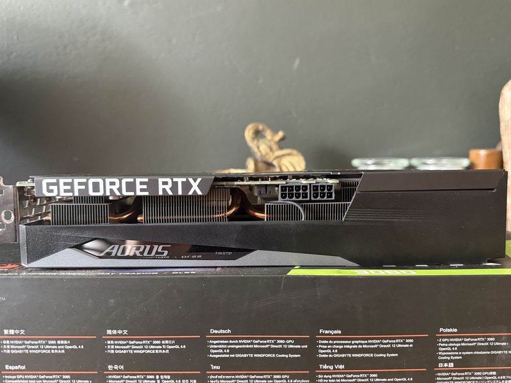 Gigabyte Aorus GeForce RTX 3060 Elite 12GB GDDR6